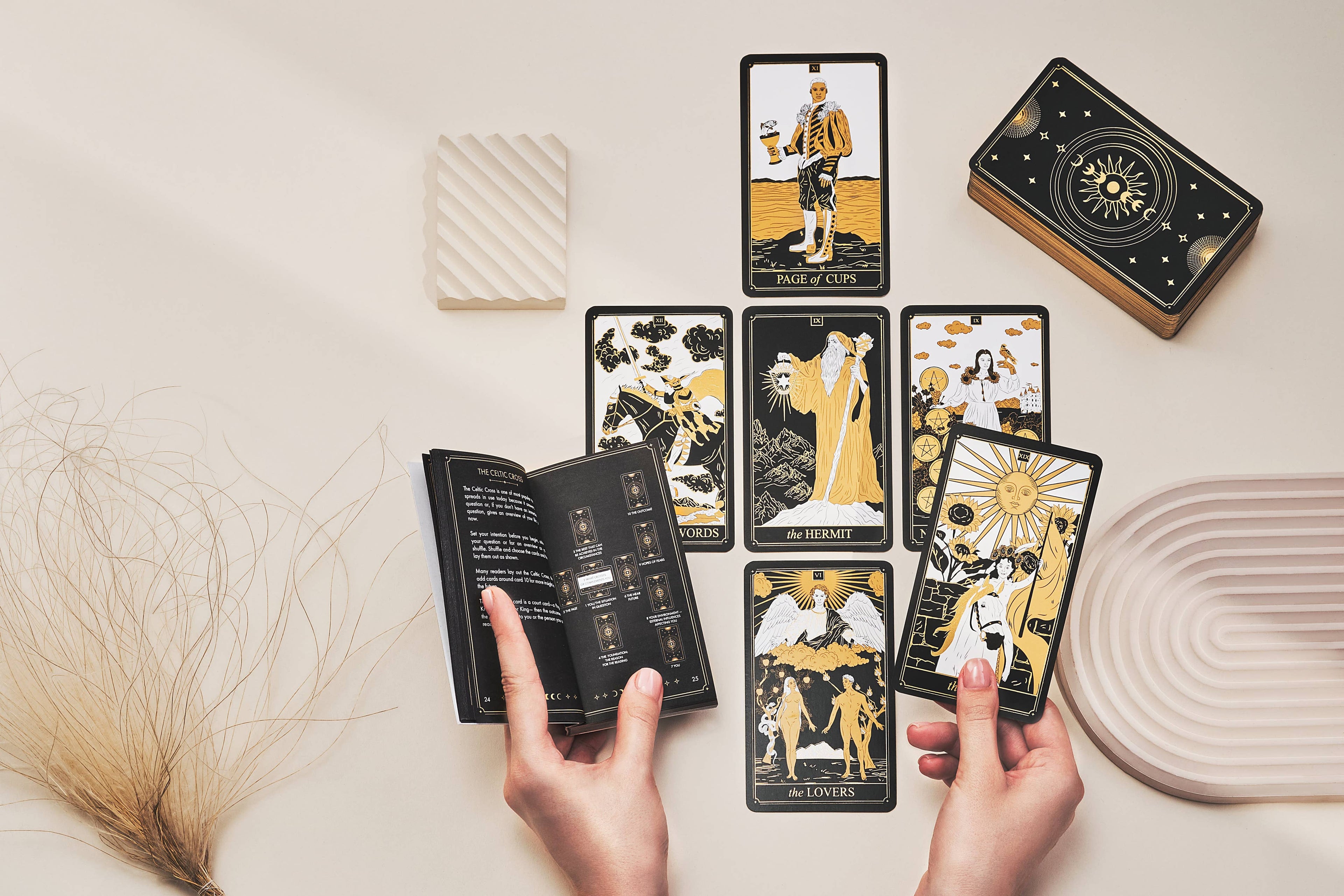 Wyspell Classic Tarot Cards - Gold Edition