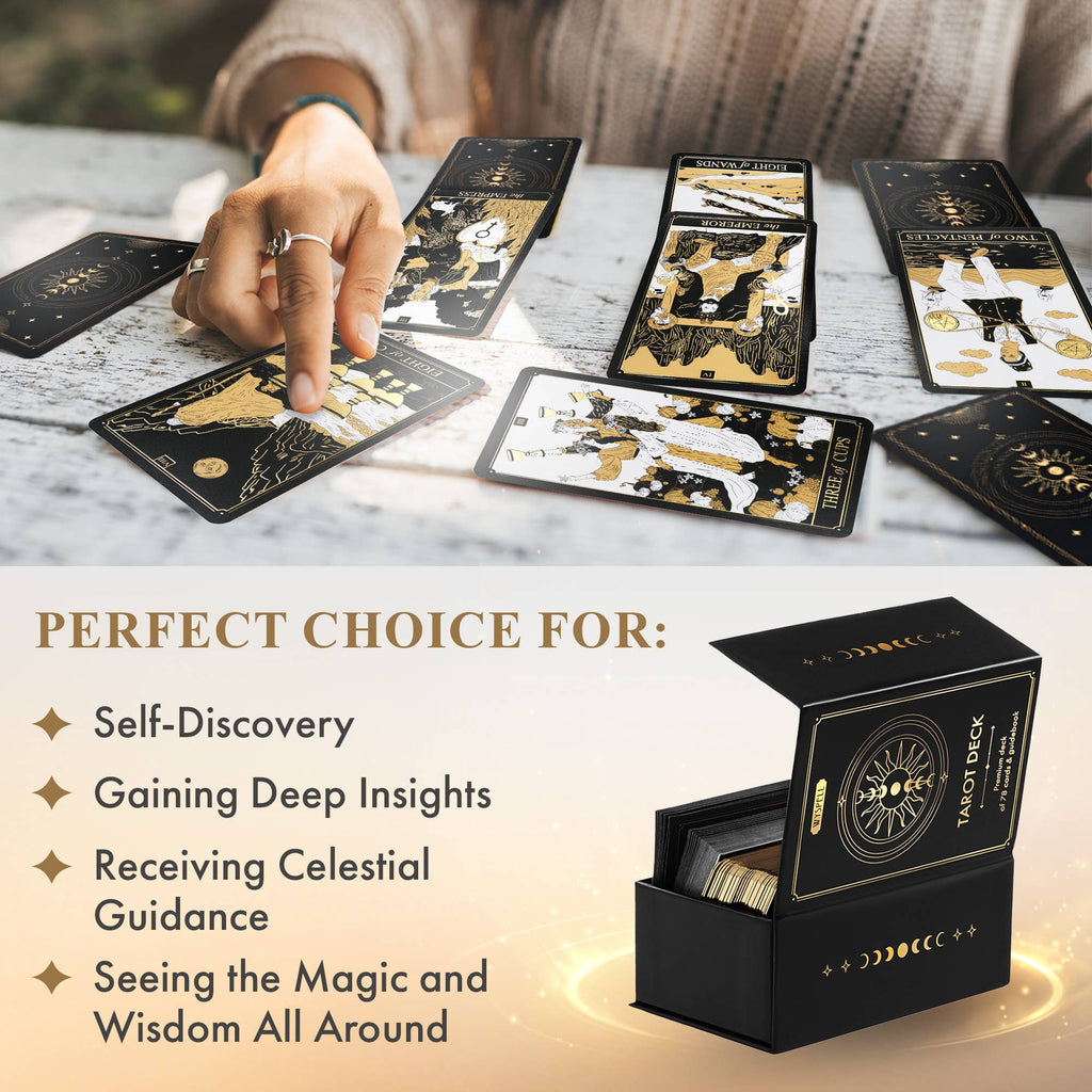 Wyspell Classic Tarot Cards - Gold Edition