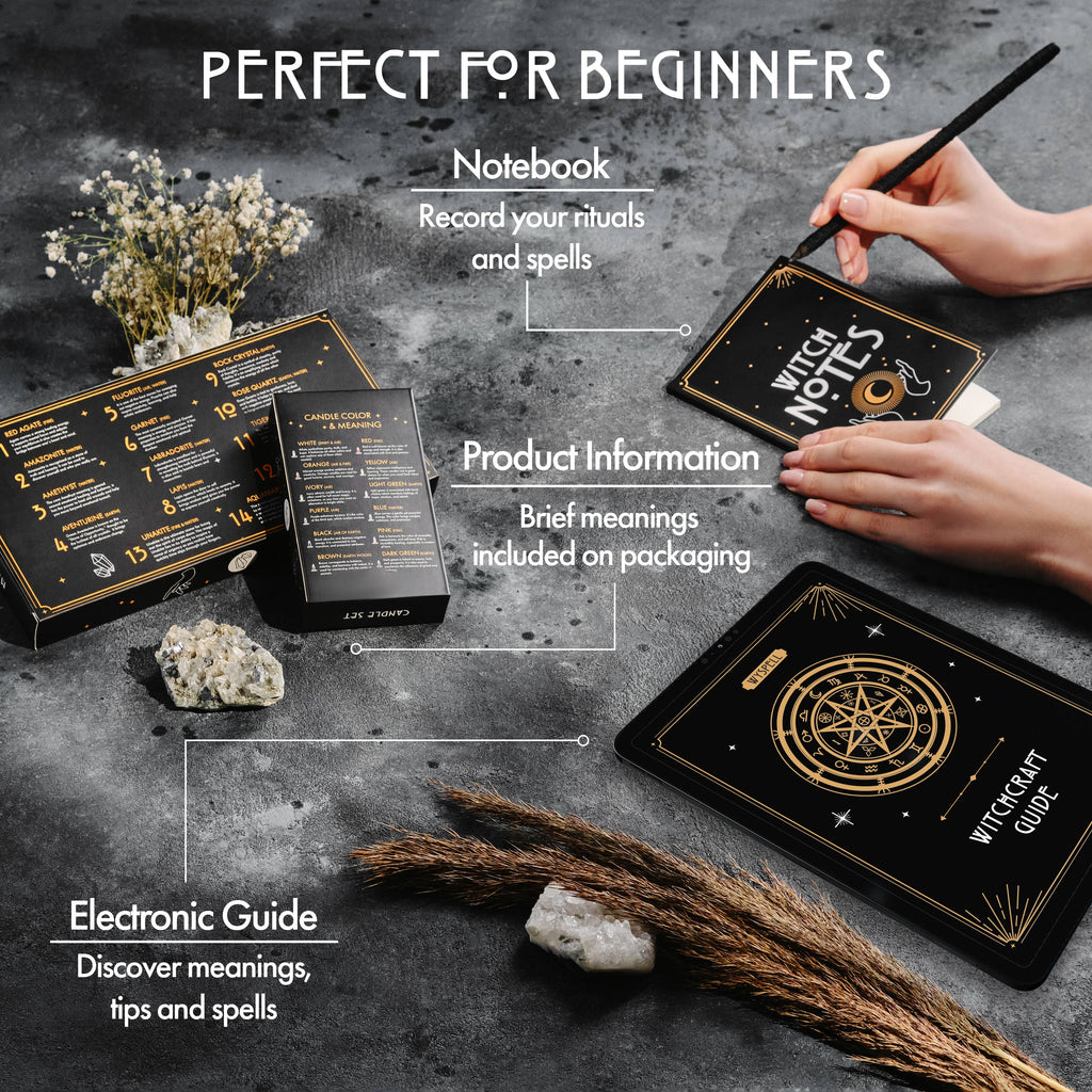 Wyspell Supplies Witchcraft Kit 54 PCS
