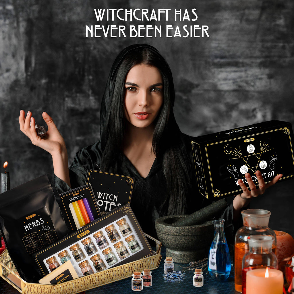 Wyspell Supplies Witchcraft Kit 54 PCS